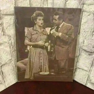 NEW I Love Lucy On Set Desi Arnez Lucille Ball 11x14 Print-Ludlow Collection